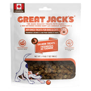 Great Jack's - Saumon - Gâteries Séchées à l'Air pour Chiens