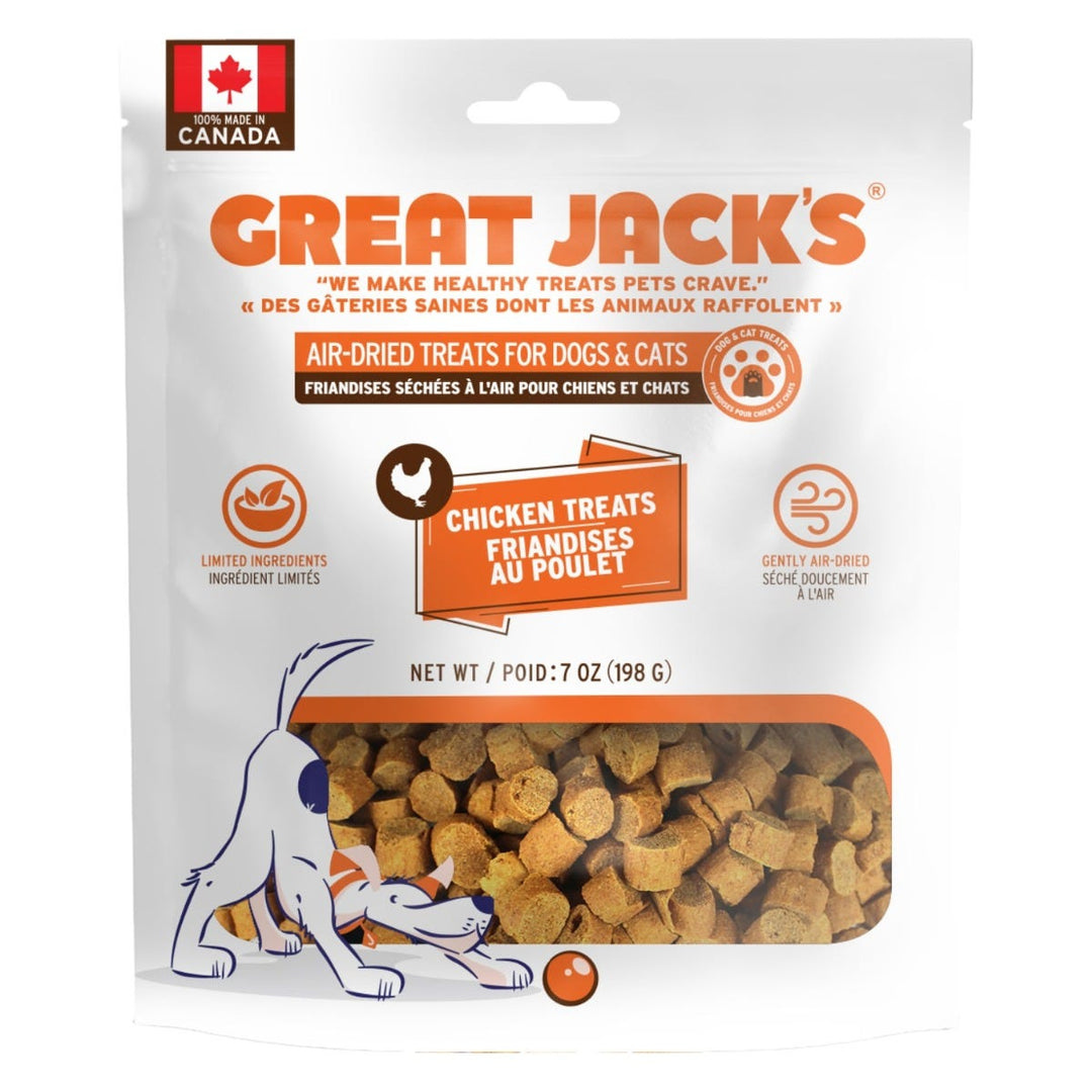 Great Jack's - Poulet - Gâteries Séchées à l'Air pour Chiens