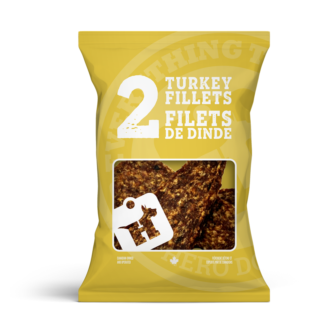 Hero - Filets de Dinde - Gâteries Naturelles pour Chiens