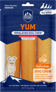 Himalayan Yum - Saveur Beurre d'Arachides - Gâteries à Mâcher pour Chiens