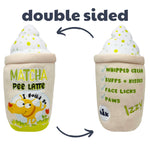 Voir l’image dans la galerie, Lulubelles Power Plush - Matcha Pee Latte - Jouet en Peluche avec Couineur pour Chiens