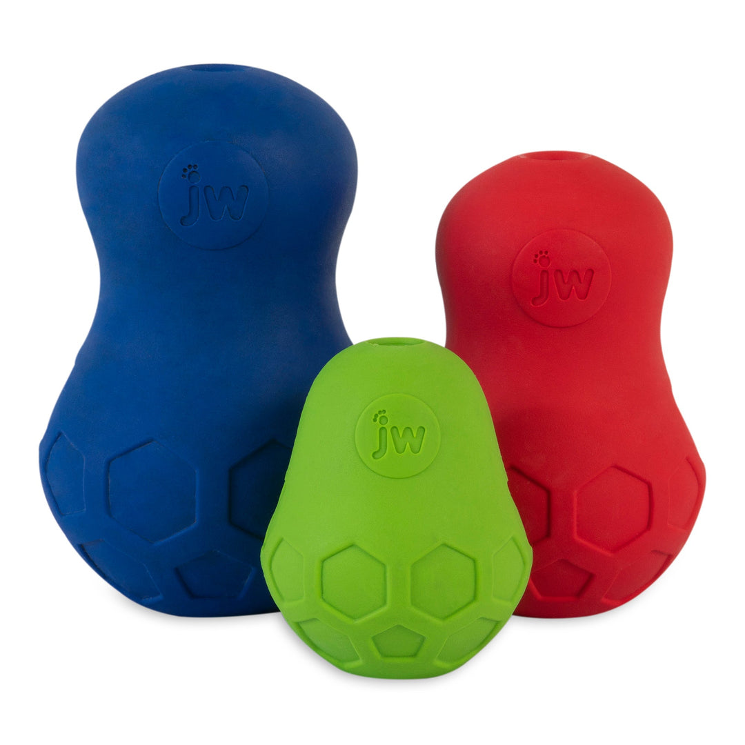 JW Pet - Tumble-Teez - Jouet et Distributeur de Gâteries pour Chiens