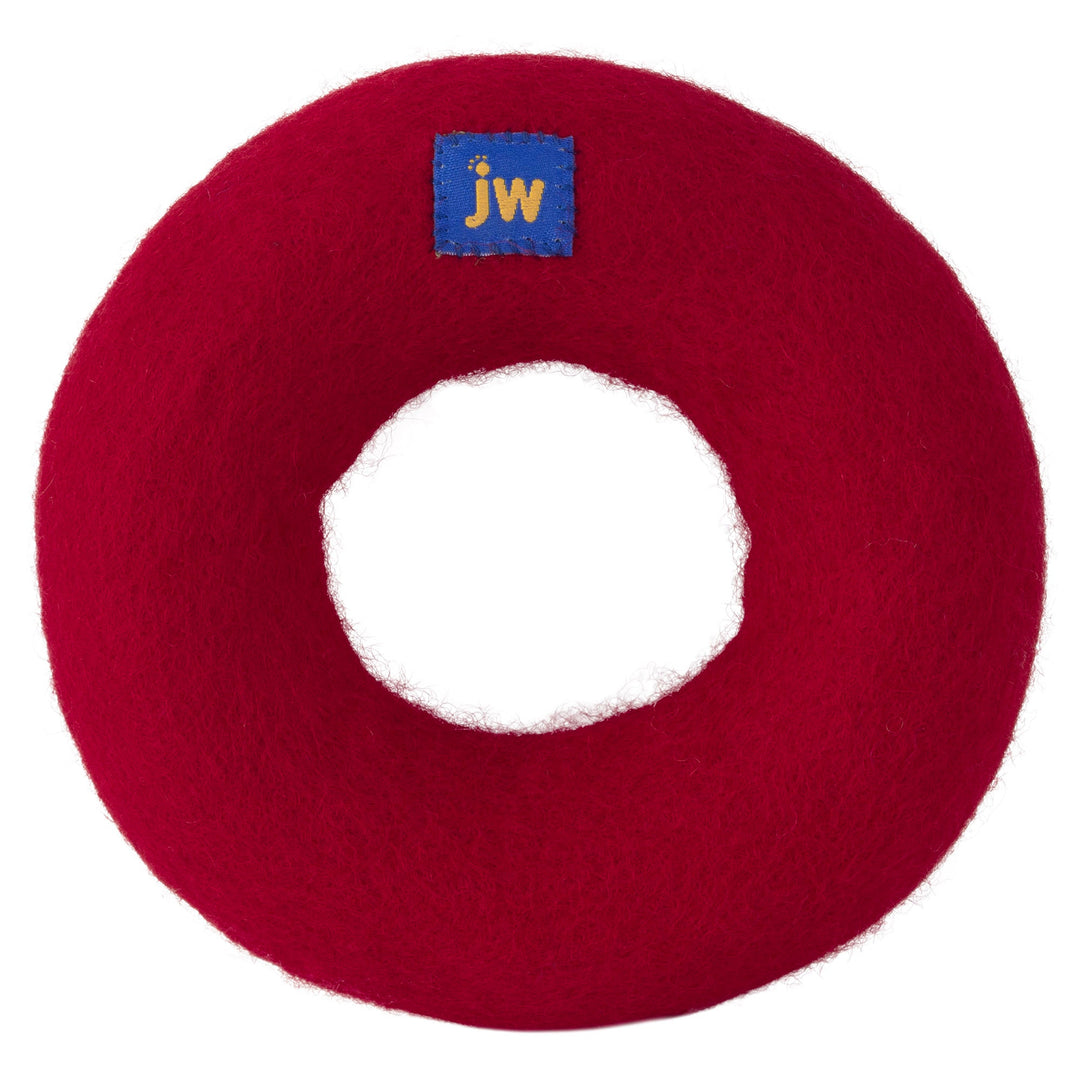 JW Pet - Anneau Wool-ee - Jouet en Peluche pour Chiens