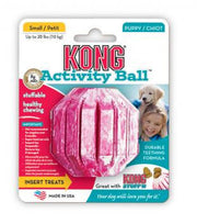 Kong - Balle d'Activité - Jouet Distributeur de Friandises pour Chiots