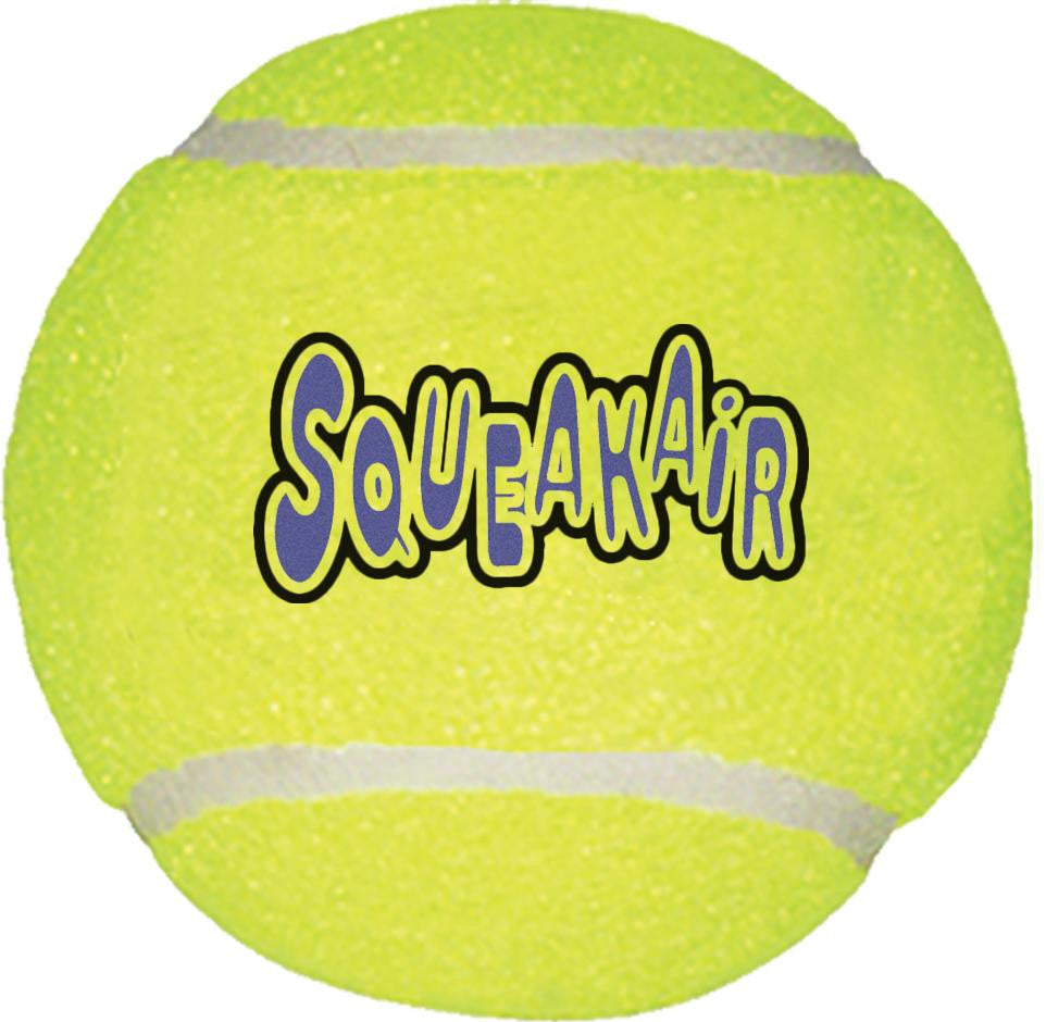 KONG Jouet Chien SqueakAir Balles de Tennis XL x4