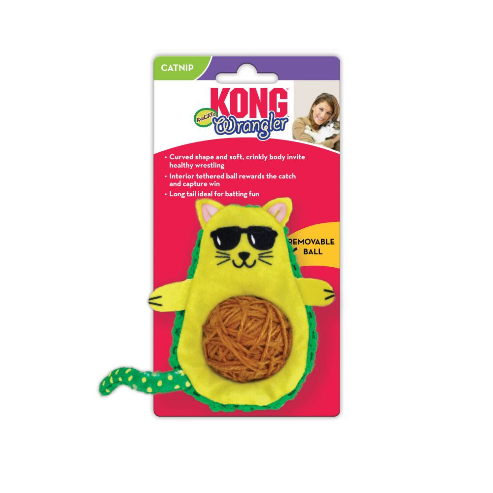 KONG Jouet Chat Wrangler AvoCATo