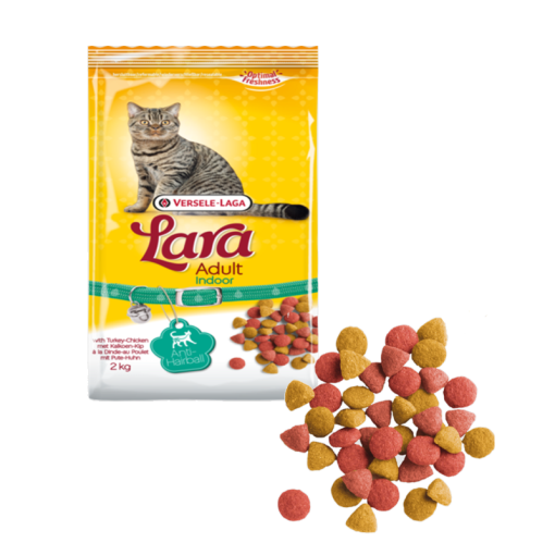 Lara - Chat d'Intérieure Dinde et Poulet - Nourriture Sèche pour Chats