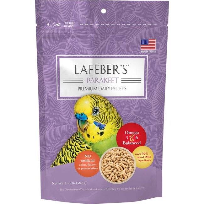 LAFEBER'S Nourriture Perruches Granules 5lb