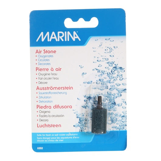 Marina - Pierre à Air Cylindrique - Diffuseur pour Aquariums