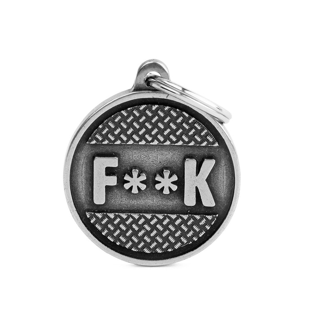 MFC Bronx Cercle F**K L Argent Antique