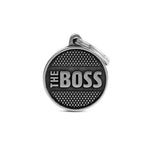 Voir l’image dans la galerie, MFC Bronx Cercle THE BOSS L Argent Antique