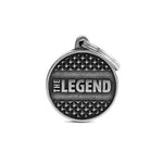 Voir l’image dans la galerie, MFC Bronx Cercle THE LEGEND M Argent Antique