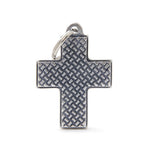 Voir l’image dans la galerie, MFC Bronx Croix Platforme XL Argent Antique