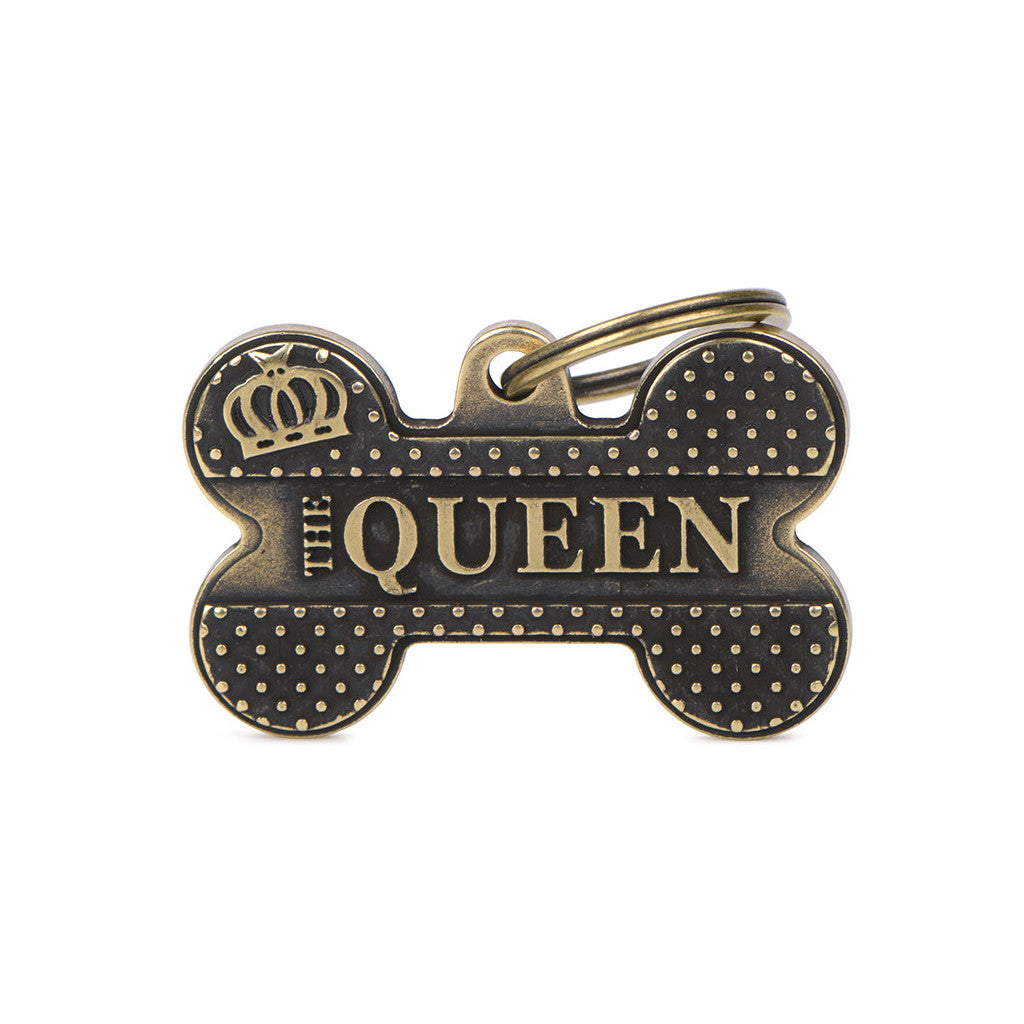 MFC Bronx Os THE QUEEN L Laiton Antique