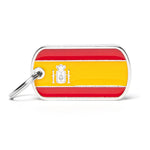 Voir l’image dans la galerie, My Family - Drapeau Espagne - Médaille d'Identité pour Chiens