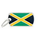 Voir l’image dans la galerie, My Family - Drapeau Jamaïque - Médaille d'Identité pour Chiens