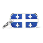 Voir l’image dans la galerie, My Family - Drapeau Québec - Médaille d'Identité pour Chiens