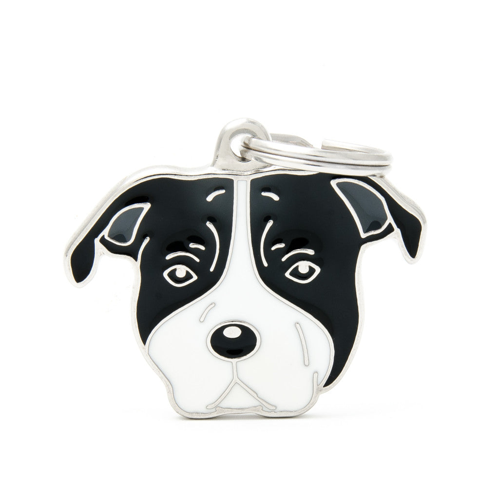 MFC Friends Amstaff Noir & Blanc