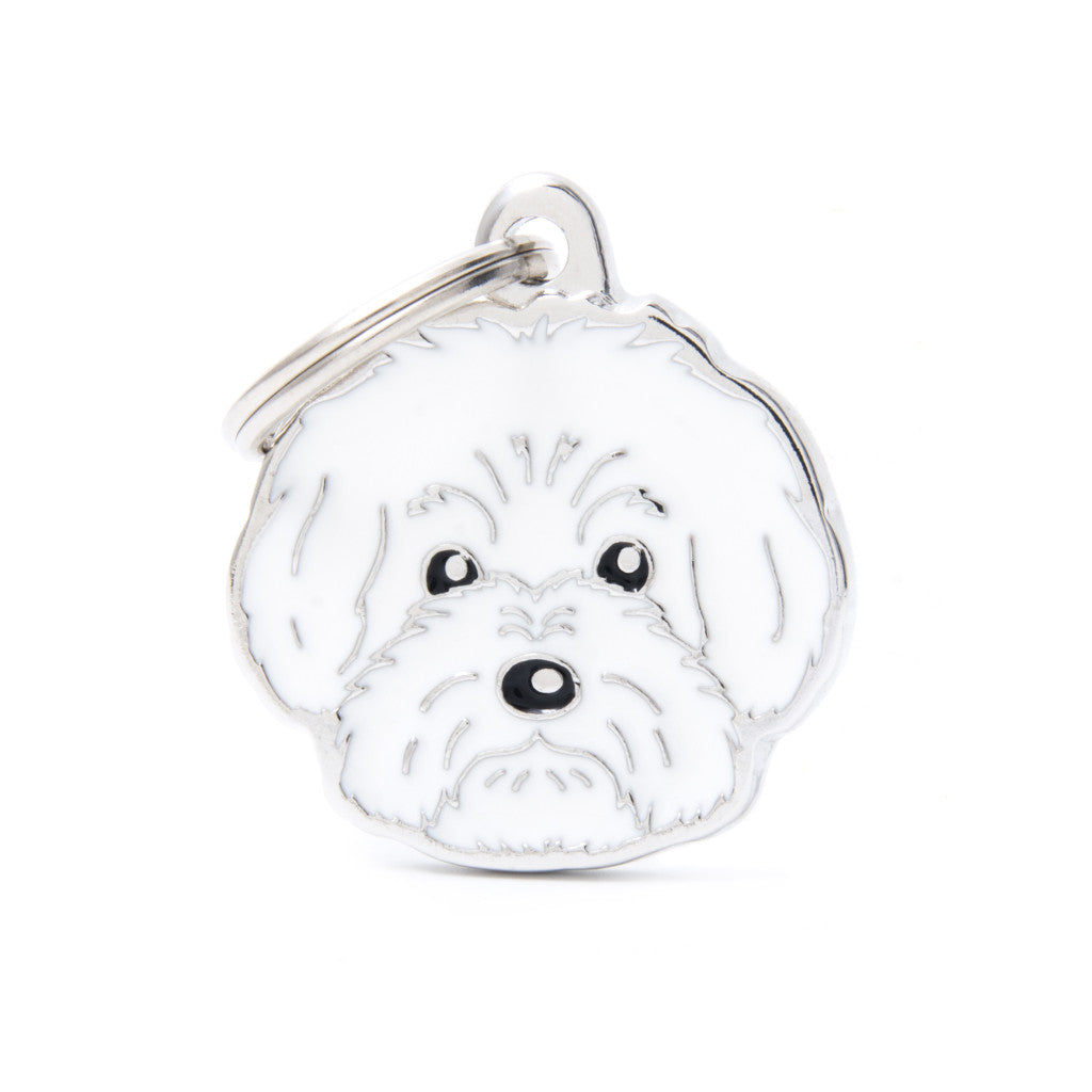 My Family - Friends Bolognese - Médaille d'Identité pour Chiens