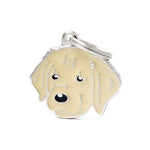 Voir l’image dans la galerie, My Family - Friends Golden Retriever - Médaille d'Identité pour Chiens