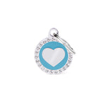 Voir l’image dans la galerie, MFC Glam Coeur Encerclé Bleu Clair
