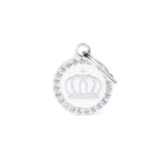 Voir l’image dans la galerie, MFC Glam Couronne Encerclé Blanc