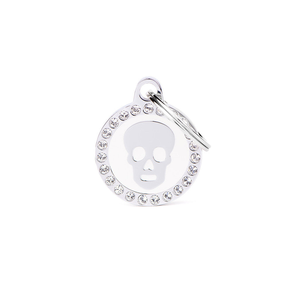 MFC Glam Crâne Encerclé Blanc