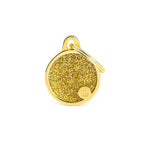 Voir l’image dans la galerie, My Family - Brillance Cercle Doré - Médaille d'Identité pour Chiens