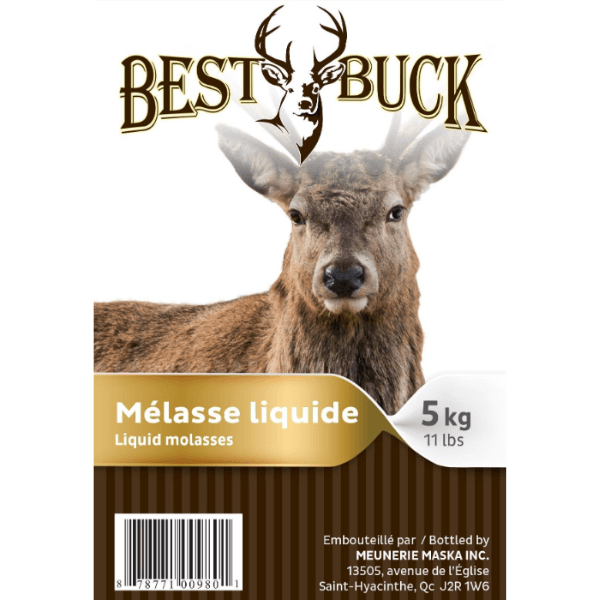 BEST BUCK Chevreuil Mélasse en Liquide 5kg