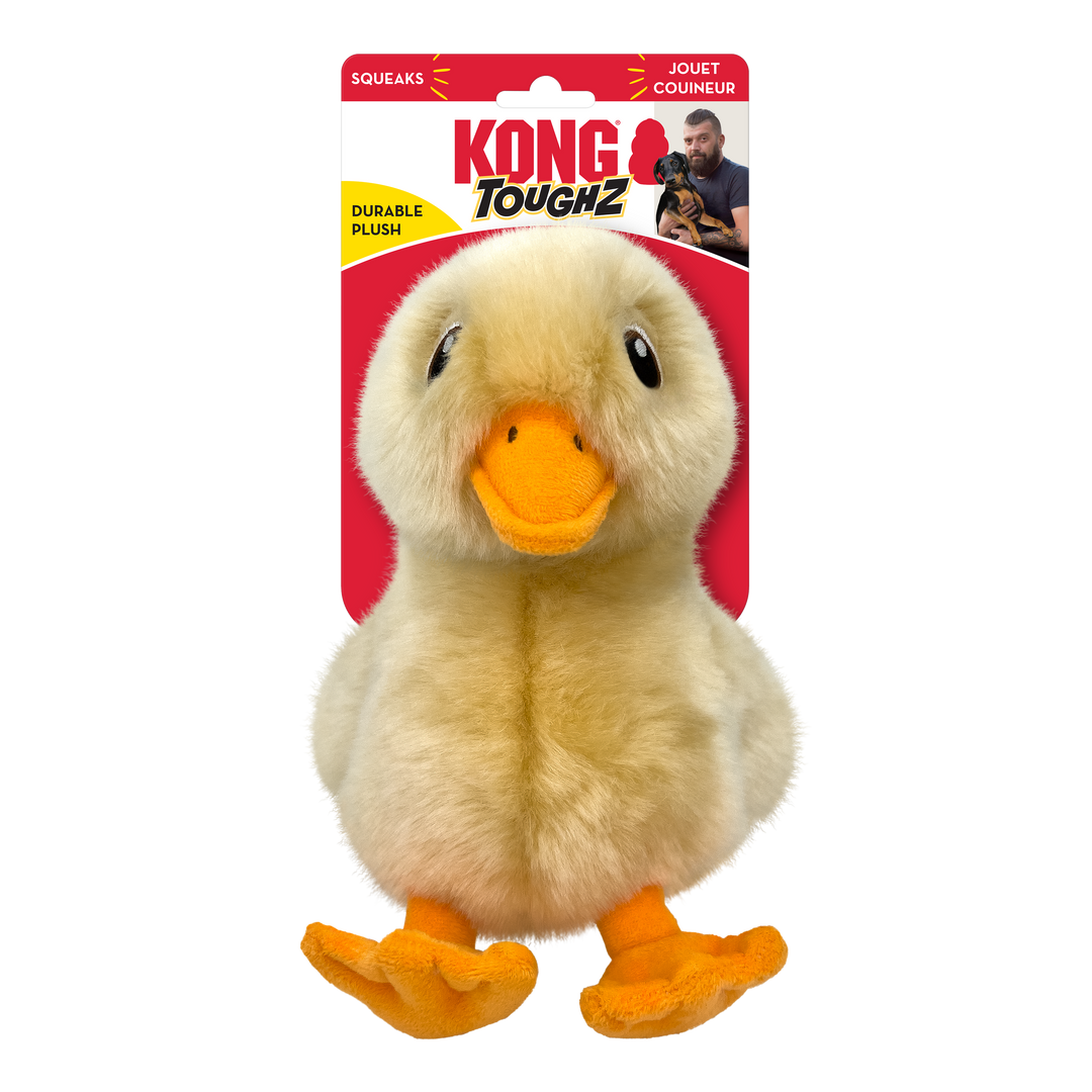 KONG Jouet Chien Toughz Canard M