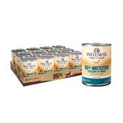 Wellness - Chien 95% Poisson Blanc en Pâté - Garniture Sans Grains pour Chiens