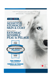 Oven-Baked Tradition - Chien Soin Estomac Sensible et Peau & Pelage Poisson - Nourriture Sèche Sans Grains pour Chiens