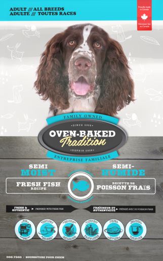 Oven-Baked Tradition Semi-Humide - Poisson Frais - Nourriture pour Chiens