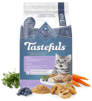 Blue Tastefuls - Poulet et Riz Brun - Nourriture Sèche pour Chatons