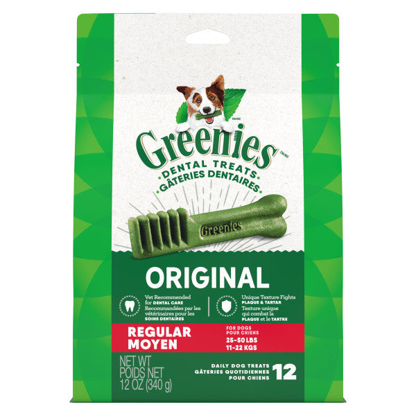 GREENIES Gâteries Chien Régulier 340g