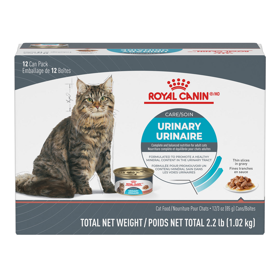 ROYAL CANIN Chat Soin Urinaire, Tranche en Sauce 12 x 85g