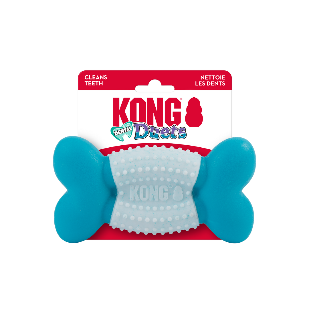 Kong Duets - Goomz Os Dentaire - Jouet à Mâcher pour Chiens