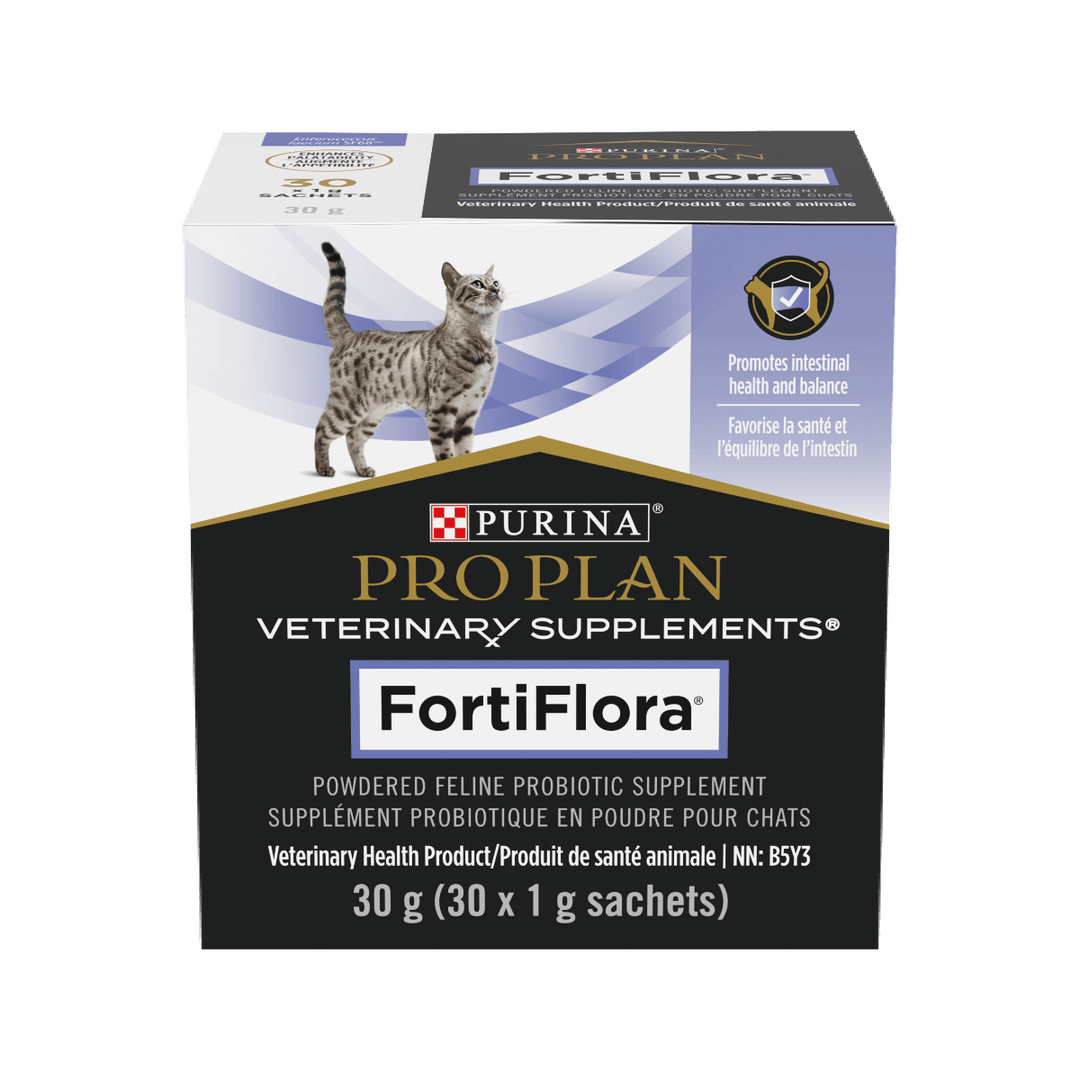Pro Plan - Fortiflora en Poudre 30 g - Supplément Probiotique pour Chats(Sachets de 30)
