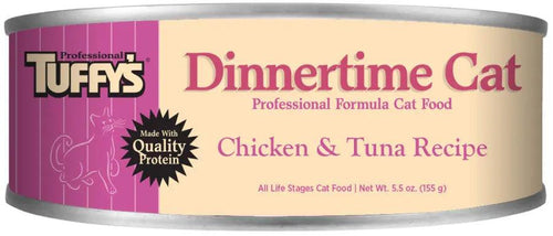 Tuffy's Dinnertime - Chat Pâté de Poulet et Thon - Nourriture Humide pour Chats
