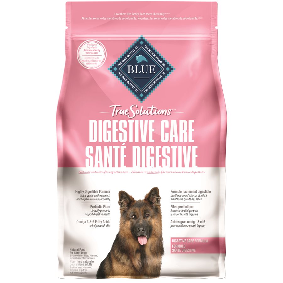 Blue True Solutions - Santé Digestive, Poulet - Nourriture Sèche pour Chiens Adultes