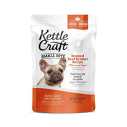 Kettle Craft - Petites Bouchées Poitrine de Boeuf Braisée - Gâteries Tendres pour Chiens