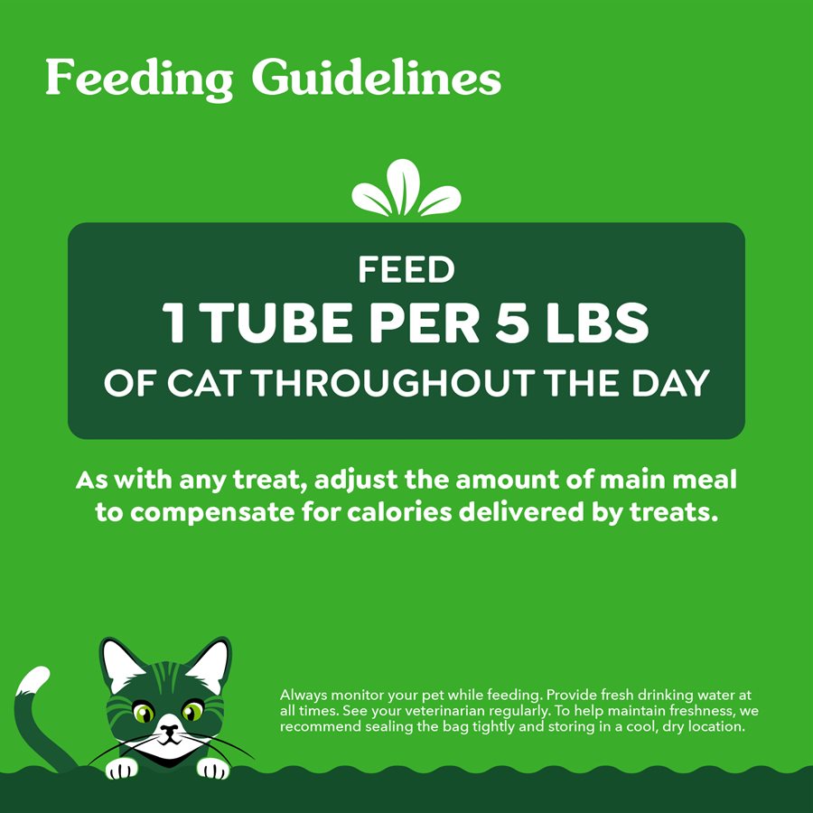 Greenies Feline Purées Sensées - Emballage Varié, 10 x Chat d'Intérieur et 10 x Peau et Pelage - Gâteries à Lêcher pour Chats