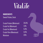 Voir l’image dans la galerie, VitaLife - Patate Douce et Canard - Gâteries pour Chiens