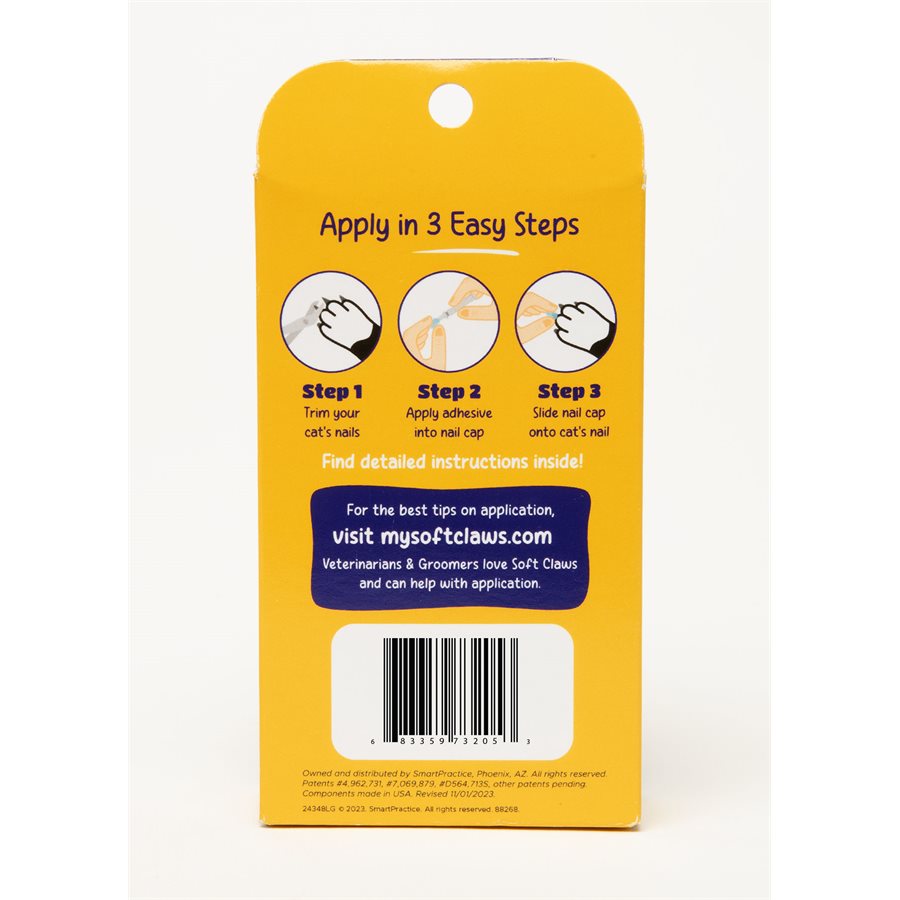 Soft Claws - Capuchons à Ongles - Soin pour Chats