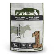PureBites - Foie de Boeuf - Gâteries ou Garnitures Lyophilisées pour Chiens