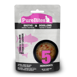 Voir l’image dans la galerie, PureBites - Chat Thon et Saumon avec Légumes en Bouillon - Garniture pour Chats en Sachet