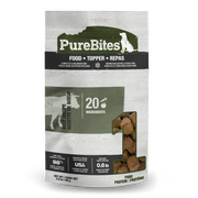 Purebites - Boeuf Lyophilisé - Garniture ou Nourriture Sèche pour Chiens