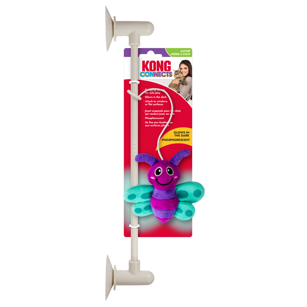 KONG Jouet Chat Luciole Lumineuse Connects