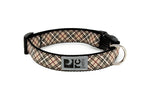 Voir l’image dans la galerie, RC Pets - Collier à Motifs Écossais Beige - Collier pour Chiens