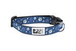 Voir l’image dans la galerie, RC Pets - Collier à Motifs Traces de Pattes Bleu - Collier pour Chiens